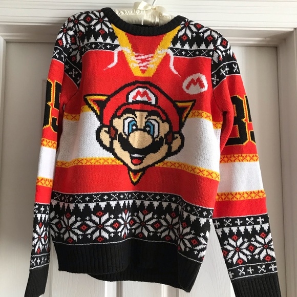 Boys NWT Super Mario Sweater - Picture 1 of 5